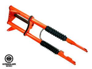 Voorvork compleet verv.oranje 255.52.00/84